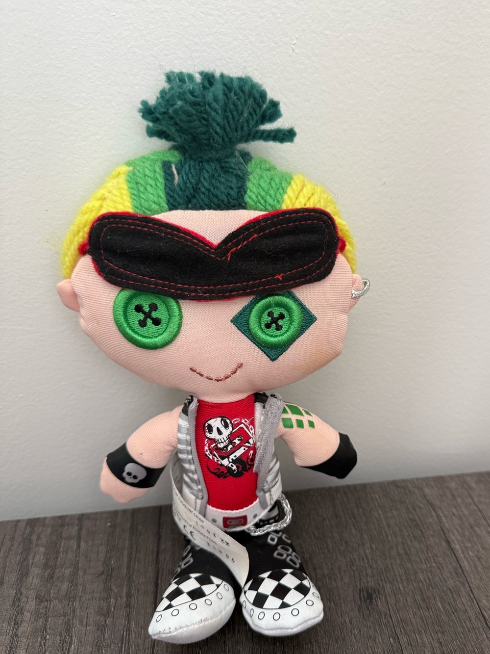 Vintage 2010 Monster High Friends Deuce Gorgon Ragdoll Plush
